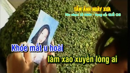 TẤM ẢNH NGÀY XƯA Tân Cổ KaraOke Song Ca Nhạc- Lê Dinh - Vọng cổ- Quế chi
