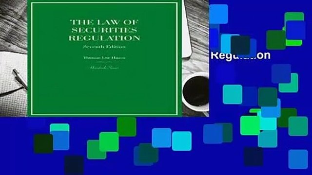 Full version The Law of Securities Regulation (Hornbook Series) For Kindle