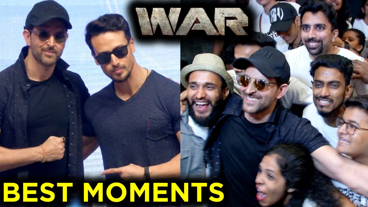 Hrithik Roshan, Tiger Shroff, Vaani Kapoor BEST FUNNY Moments From WAR Movie Success Party