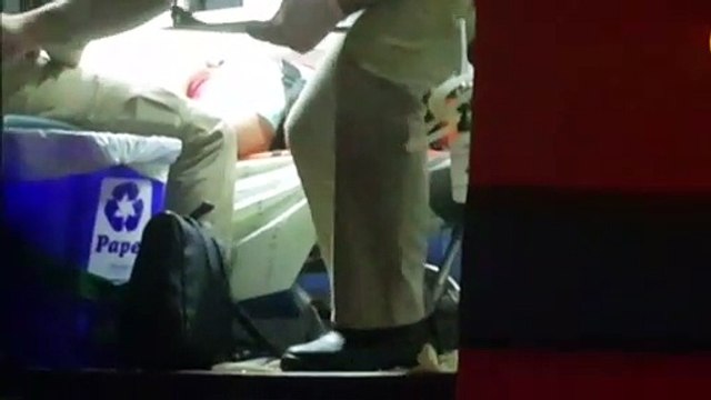 Mulher ferida é socorrida pelo Siate no XIV de Novembro