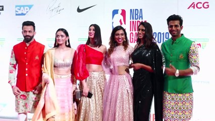 Priyanka Chopra, Rannvijay Singh & Others At Red Carpet Of ‘NBA India Games 2019’