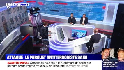 Descargar video: Attaque au couteau à la préfecture de police de Paris: le parquet antiterroriste saisi - 04/10