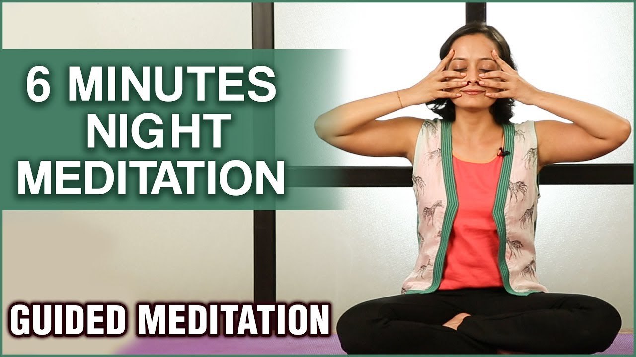 6 Minutes Powerful PRANAYAMA To De-Stress Before You Sleep - Night Meditation | Wellness With Vibha