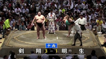 Tsurugisho vs Meisei - Aki 2019, Makuuchi - Day 10