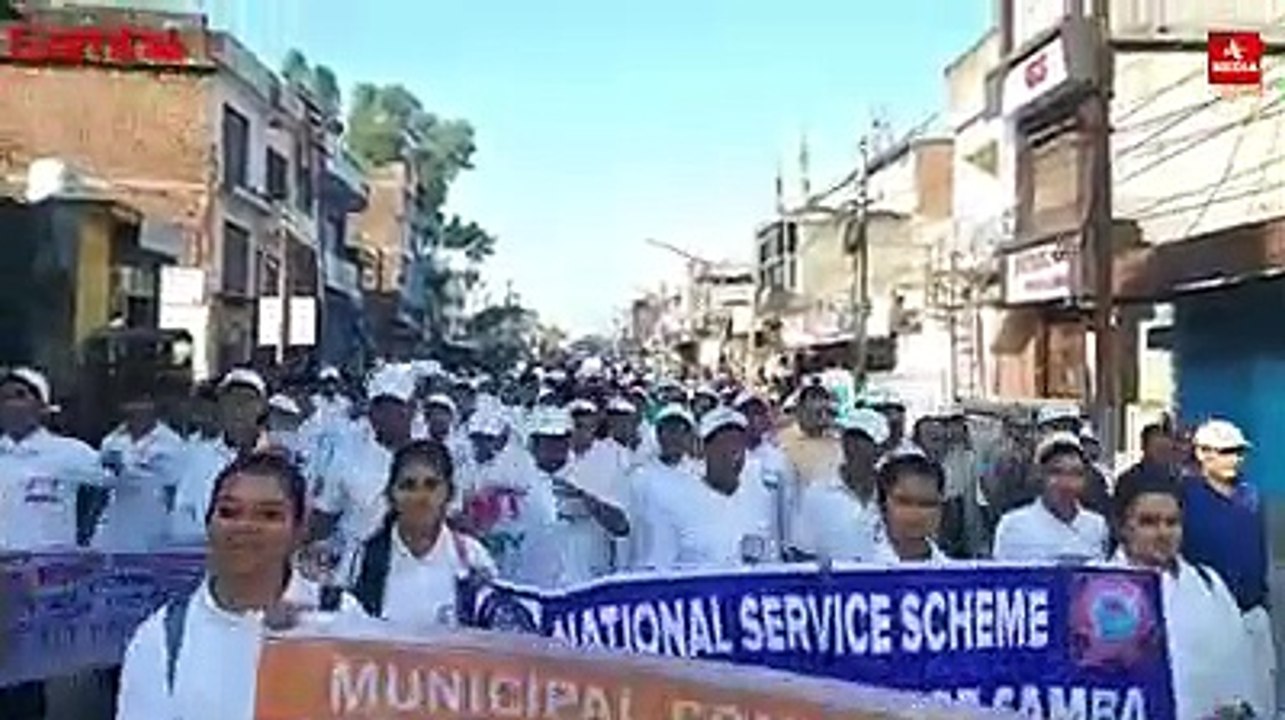 महात्मा गांधी जयंती पर निकाली जागरूकता रैली #FitIndia #SwacchBharatAbhiyan