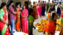 Bathukamma Celebrations In NTR Trust Bhavan || ఎన్టీఆర్ ట్రస్ట్ భవన్ లో బతుకమ్మ సంబరాలు