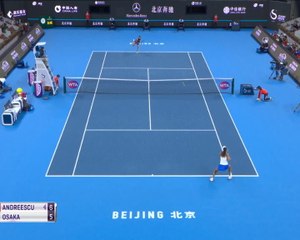 تنس: بطولة الصين المفتوحة: اوساكا تهزم اندريسكو 5-7 و 6-3 و 6-4