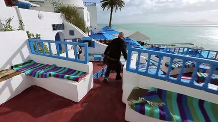 Les yamakasi courent en Tunisie