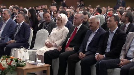 Cumhurbaşkanı Erdoğan: "Cumhurbaşkanı seçilme oranının yüzde 50'den, yüzde 40'a düşürülmesiyle...