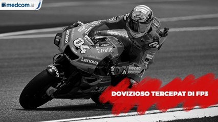 Hasil Lengkap FP3 MotoGP Thailand, Andrea Dovizioso Catat Waktu Tercepat