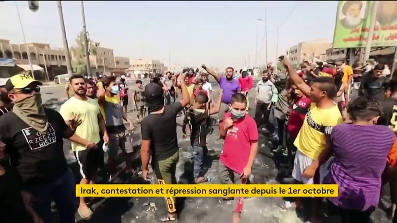 Contestations et répression sanglantes en Irak
