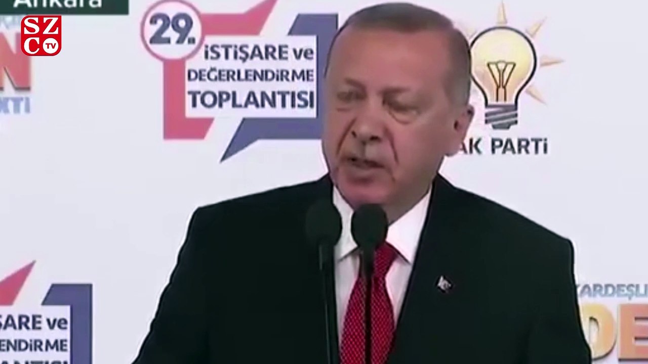 Erdoğan AKP kampında dili sürçtü: "Refah Partisi dedi"