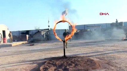 Suriye-azez- öso eğitimleri yoğunlaştırdı