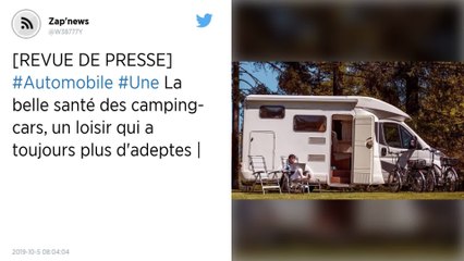 La belle santé des camping-cars, un loisir qui a toujours plus d'adeptes