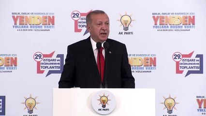 Cumhurbaşkanı Erdoğan: "Cumhurbaşkanının seçilme oranının yüzde 50'den 40'a düşürülmesiyle ilgili...