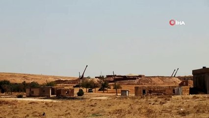 Fırtına obüslerinin namluları çevrildi, Mehmetçik el tetikte bekliyor