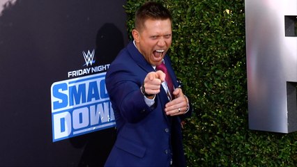 The Miz WWE 20th Anniversary Celebration Event Blue Carpet