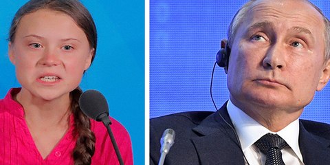 Greta Thunberg responde a Putin tras decir esto: “Es una niña buena pero mal informada"