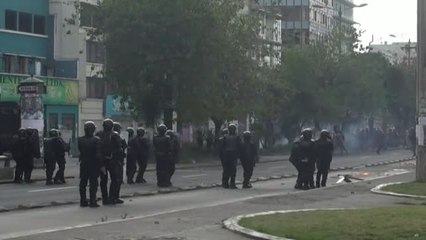 Violentas protestas en Quito por el alza en el precio del combustible
