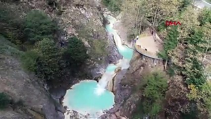 Mavi Göl’de sonbahar güzelliği