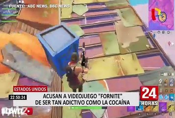 Demandan a videojuego Fortnite por ser adictivo como la cocaína