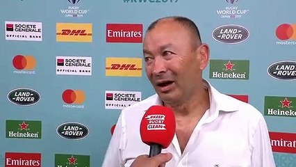 Jones post match interview after win over Argentina