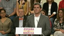 Ciudadanos imita al PSOE en su lema de campaña para el 10-N: «España en Marcha»