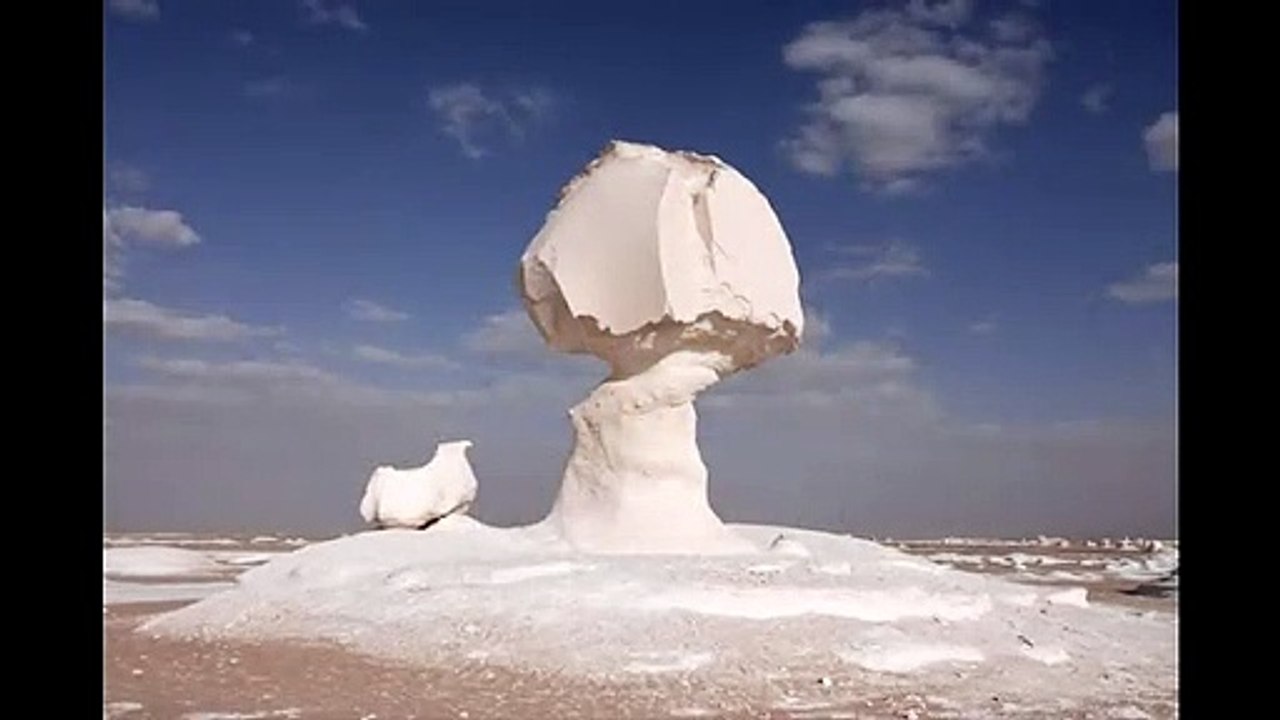 white desert.