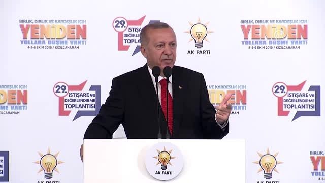 Cumhurbaşkanı Erdoğan: Türkiye'de bugüne kadar ne yapıldıysa AK Parti yaptı.