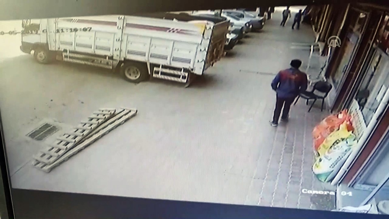 Kaza anı güvenlik kamerasında - KAHRAMANMARAŞ