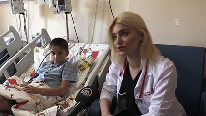 Oyun oynayan çocuğu yılan ısırdı - HATAY