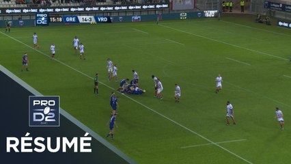 PRO D2 - Résumé Grenoble-Valence: 49-8 - J06 - Saison 2019/2020