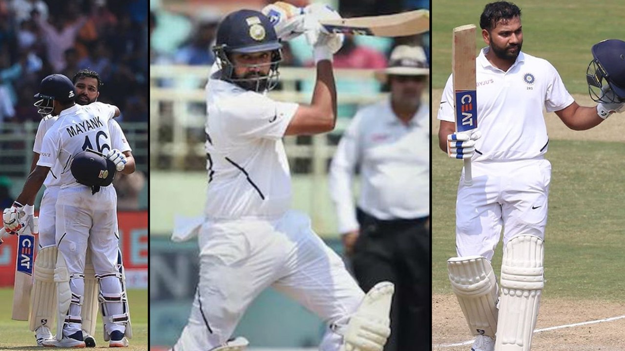 IND vs SA 2019,1st Test : Rohit Sharma 1st Batsman To Hit Twin Hundreds In Maiden Test As Opener