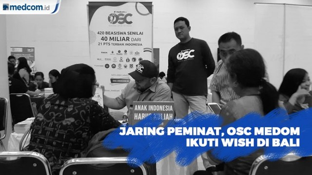 Jaring Peminat, OSC Medcom.id Ikuti Wish di Bali