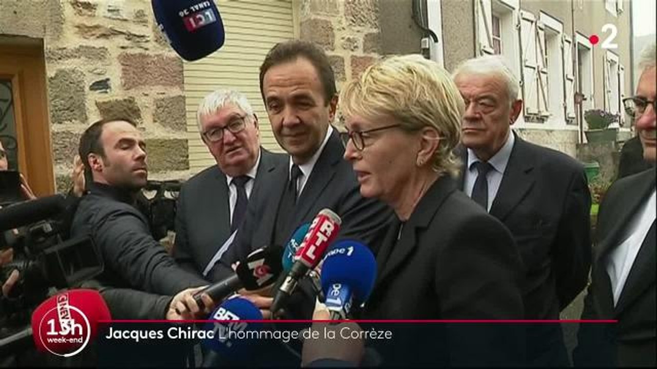 Bernadette Chirac émue par les hommages à Jacques Chirac
