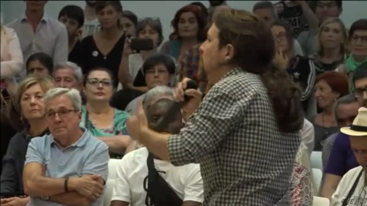 Pablo Iglesias: "La única garantía para que no haya una coalición entre PP y PSOE es que Unidas Podemos esté muy fuerte"
