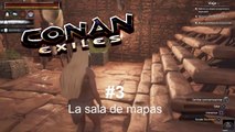 Conan Exiles #3 - Hacer la sala de mapa en servidor oficial - CanalRol 2019