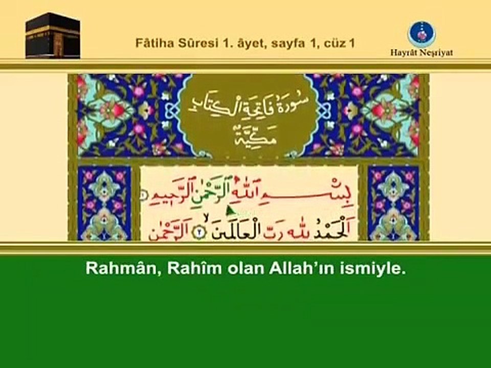 Fatiha Suresi