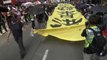 Many of Hong Kong's pro-democracy protesters defy face ban