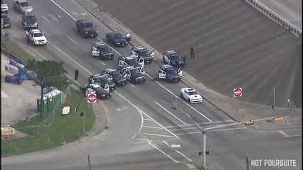 Course Poursuite d'une Camaro à Houston (Police Chase)