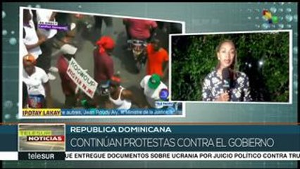 Siguen protestas en Haití para exigir renuncia del presidente