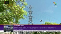 Costa Rica: califican como 'farsa' las rebajas en tarifas eléctricas