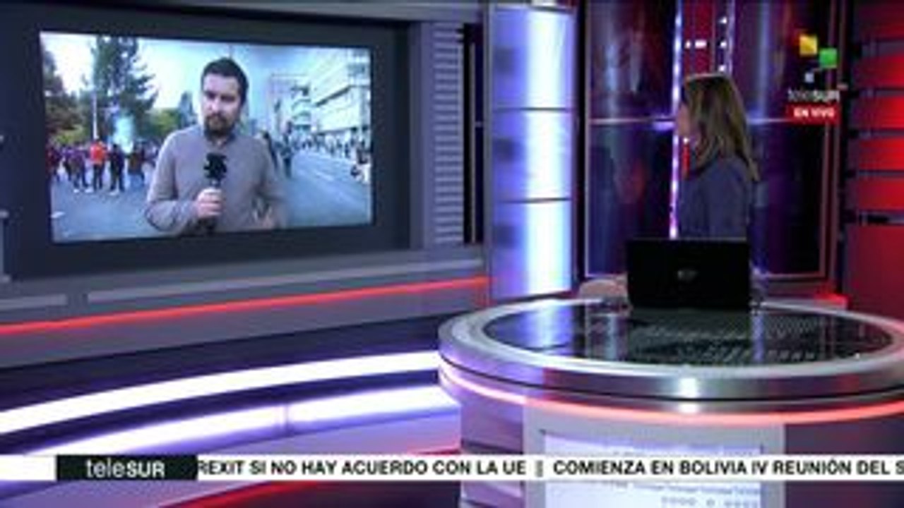 teleSUR Noticias: Más de 350 detenidos en protestas en Ecuador