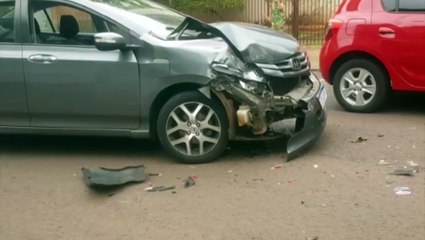 Forte batida é registrada na Rua Riachuelo, no Centro