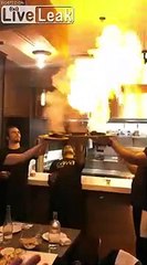 Ces plats flambés déclenchent l'arrosage d'urgence au restaurant !