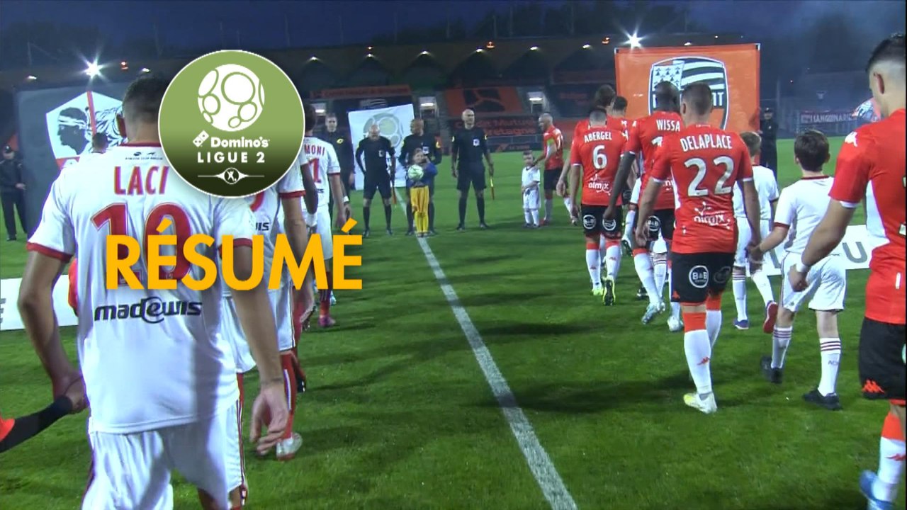 FC Lorient - AC Ajaccio (0-0)  - Résumé - (FCL-ACA) / 2019-20