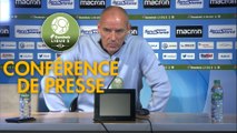 Conférence de presse AJ Auxerre - Havre AC (2-0) : Jean-Marc FURLAN (AJA) - Paul LE GUEN (HAC) - 2019/2020