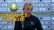 Conférence de presse Paris FC - ESTAC Troyes (1-0) : Mecha BAZDAREVIC (PFC) - Laurent BATLLES (ESTAC) - 2019/2020