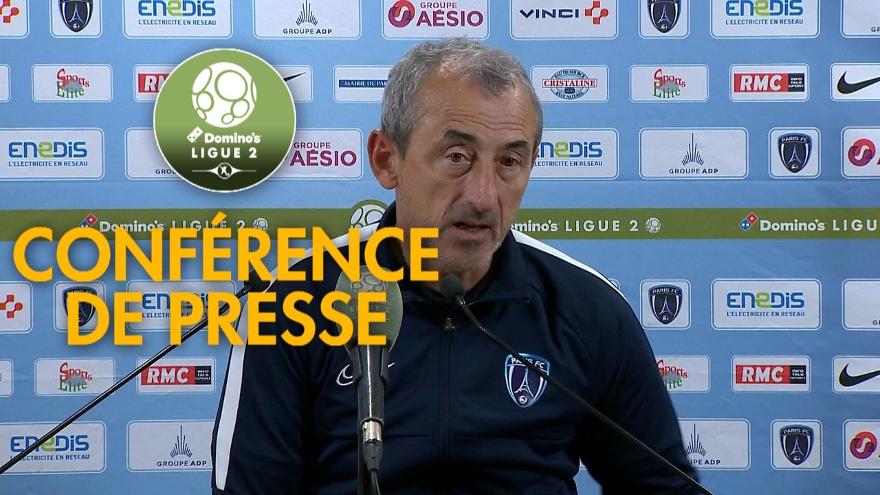 Conférence de presse Paris FC - ESTAC Troyes (1-0) : Mecha BAZDAREVIC (PFC) - Laurent BATLLES (ESTAC) - 2019/2020