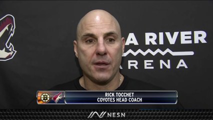 Bruins' Road Trip Continues With Showdown Against Coyotes